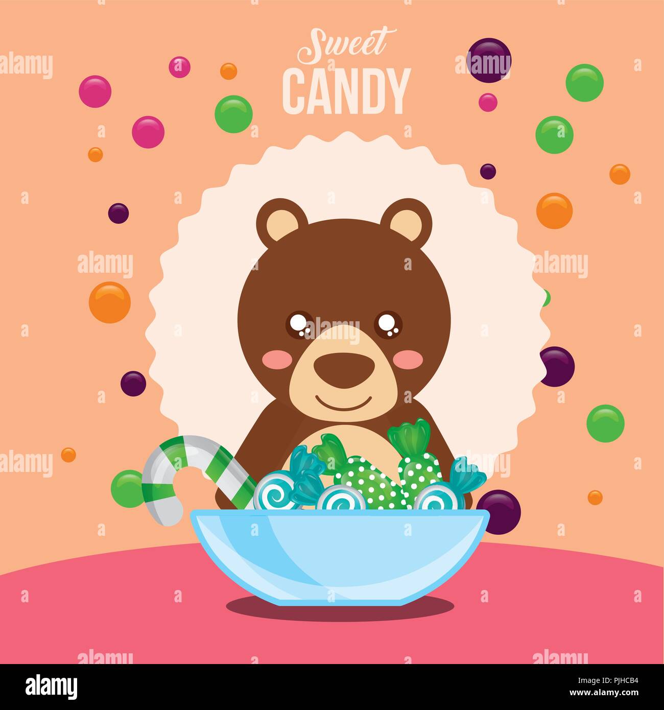 sweet candy concept Stock Vector Image & Art - Alamy