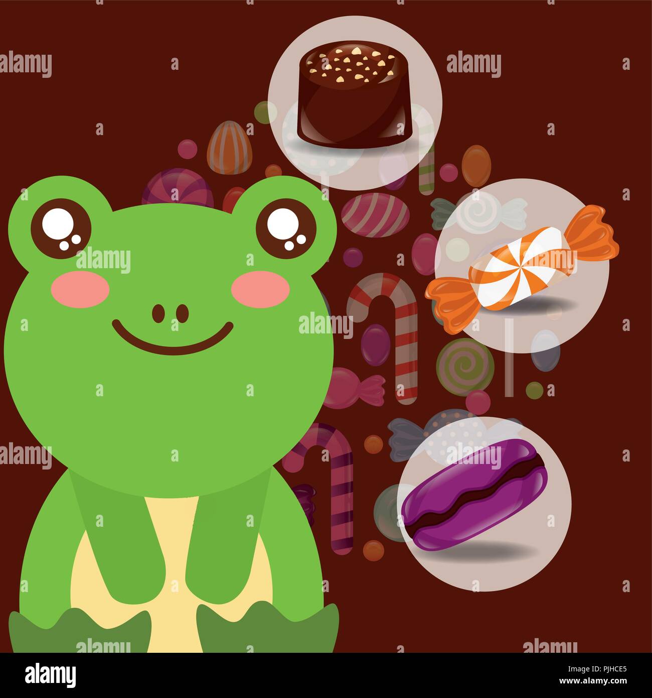 sweet candy concept Stock Vector Image & Art - Alamy
