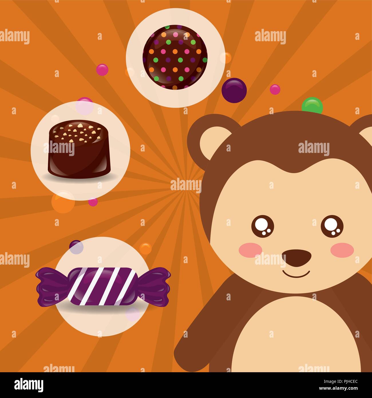 sweet candy concept Stock Vector Image & Art - Alamy
