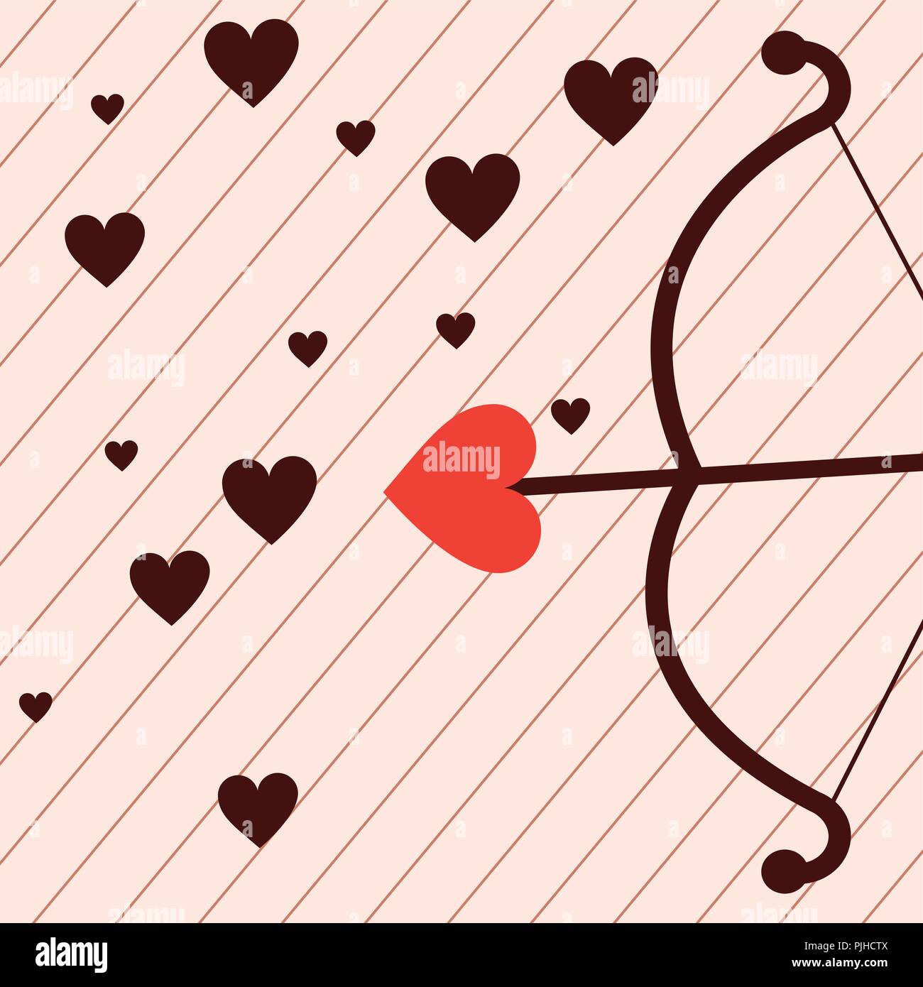 valentines day love card Stock Vector Image & Art - Alamy