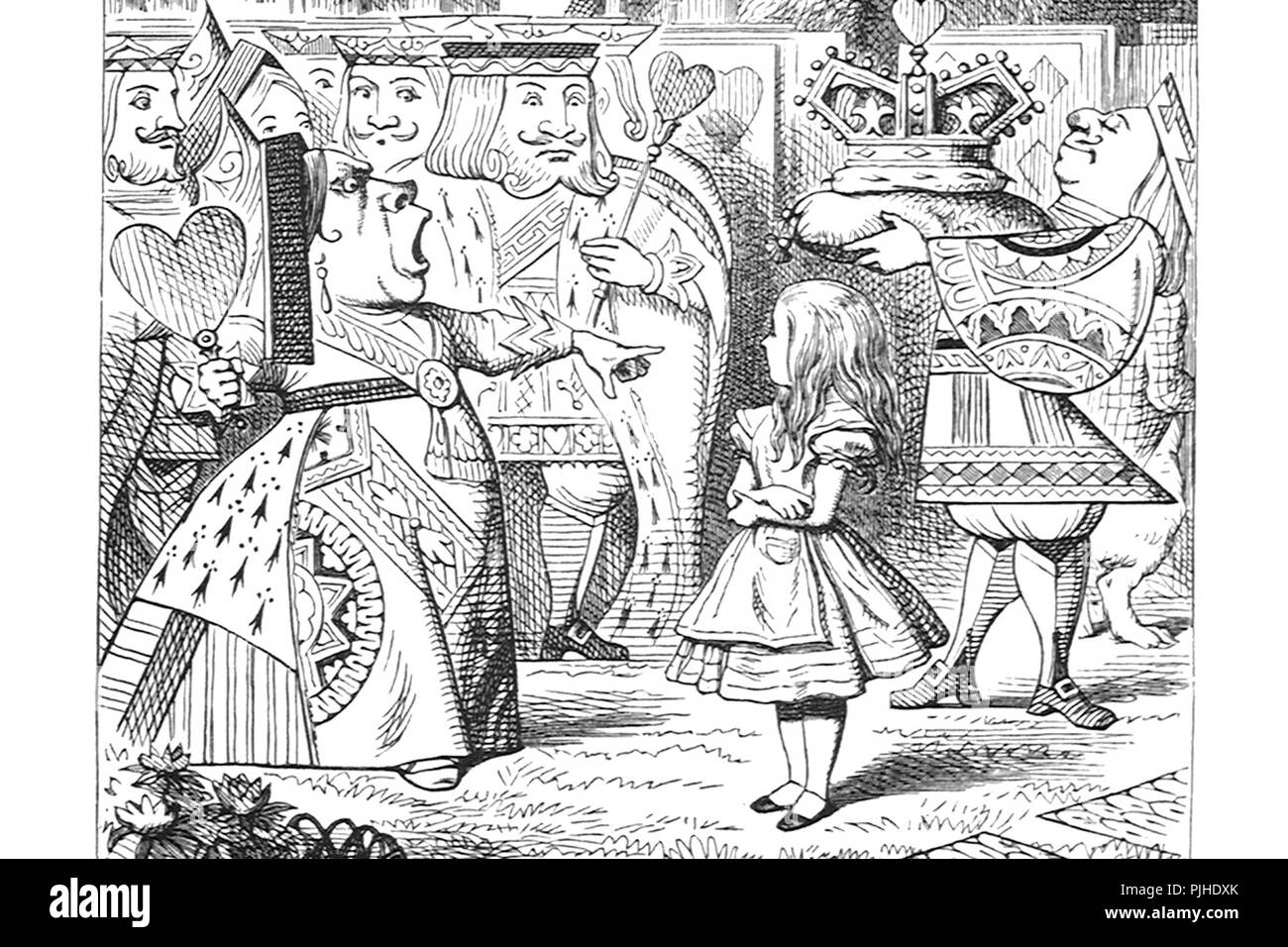 vintage john tenniel artwork Stock Photo Alamy