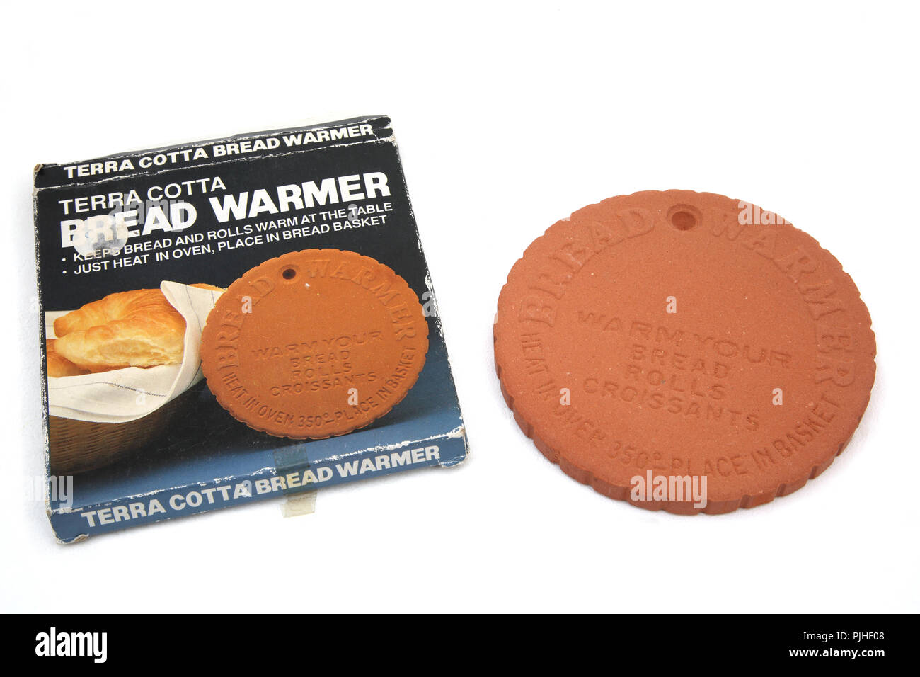 Terracotta Bread Warmer Stock Photo Alamy