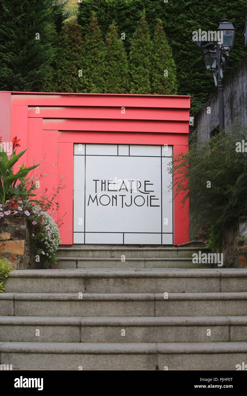 Montjoie theater. Saint-Gervais-les-Bains. France. Stock Photo