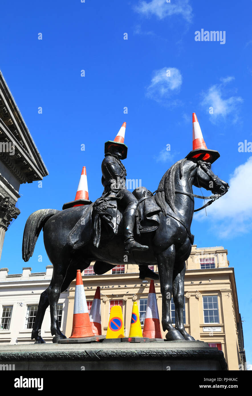 Duke of wellington statue glasgow hi-res stock photography and images -  Page 3 - Alamy