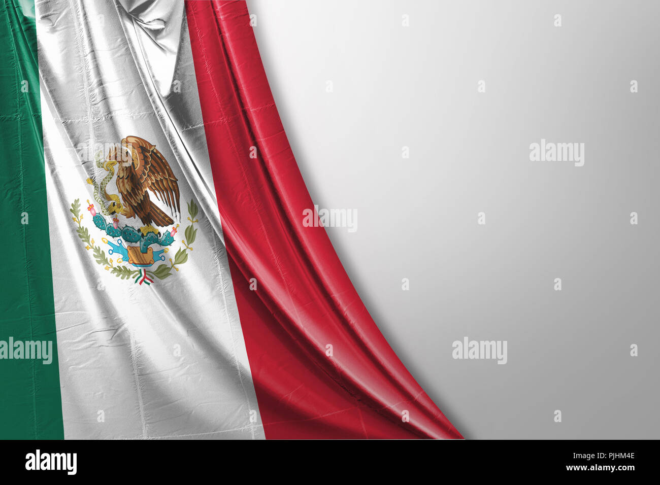 wallpapers Mexican Flag Waving Drawing https www alamy com isolated mexican flag waving 3d realistic mexican flag rendered image217977214 html