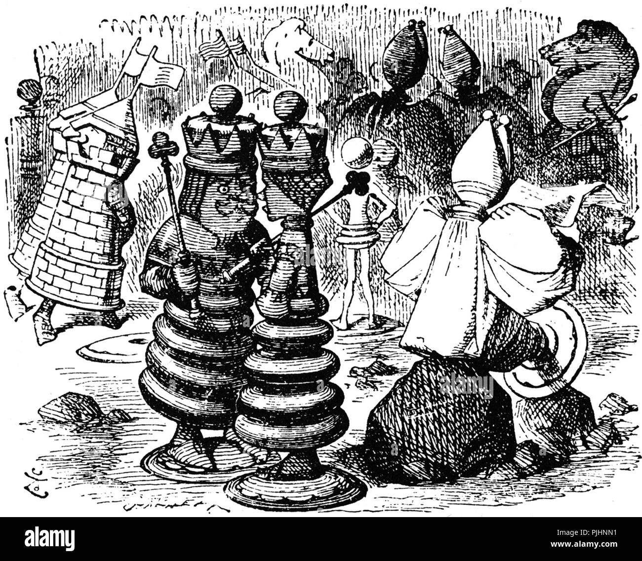 john tenniel illustration Stock Photo Alamy