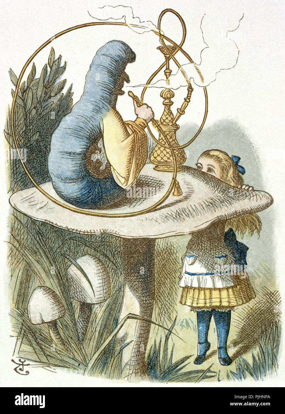 John Tenniel Illustration Stock Photo - Alamy