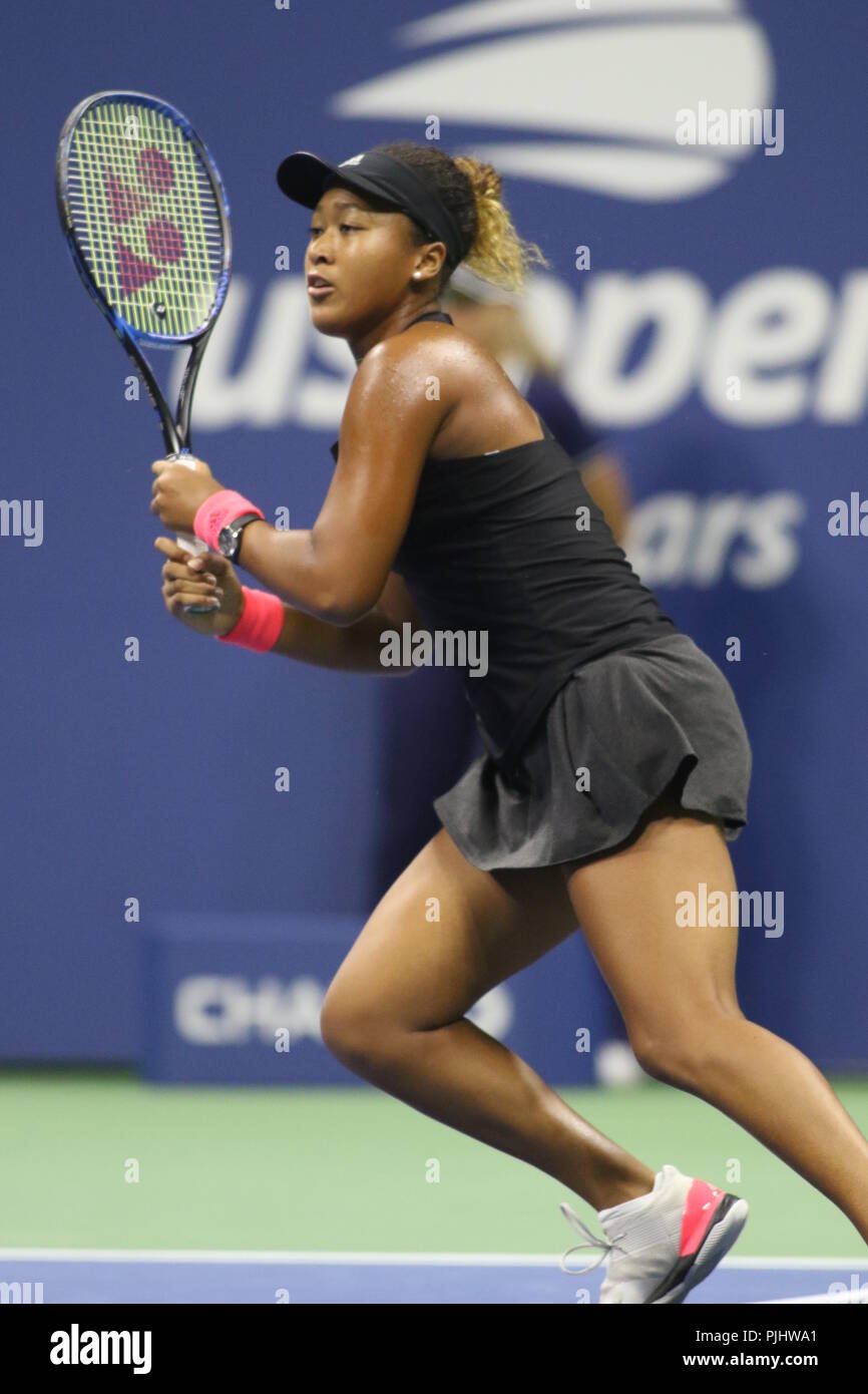 Naomi Osaka Tennis US Open. 9-6-2018 Photo by John Barrett/PHOTOlink ...