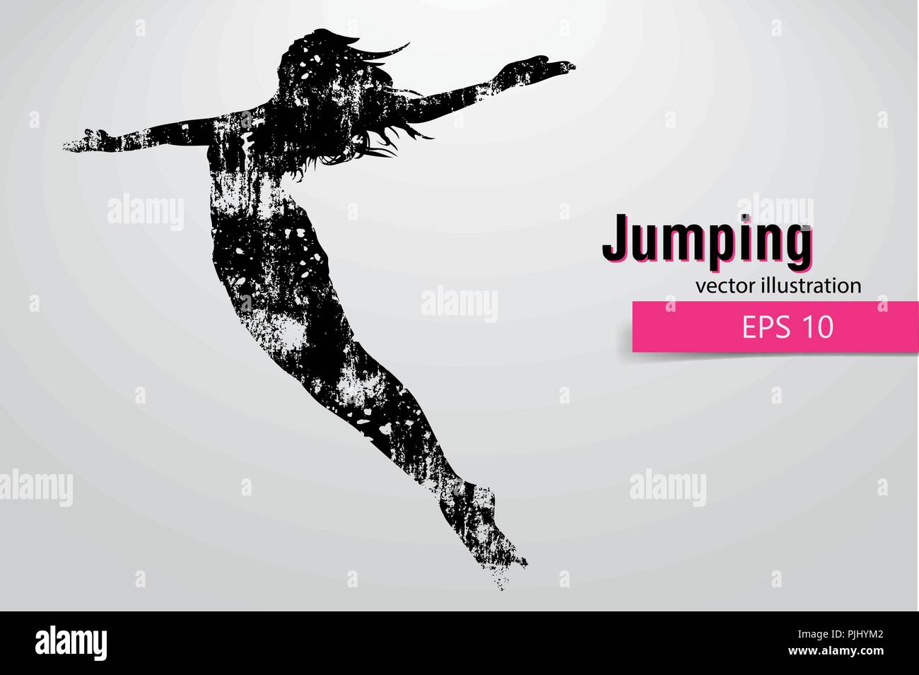 Jump cliff Stock Vector Images - Alamy