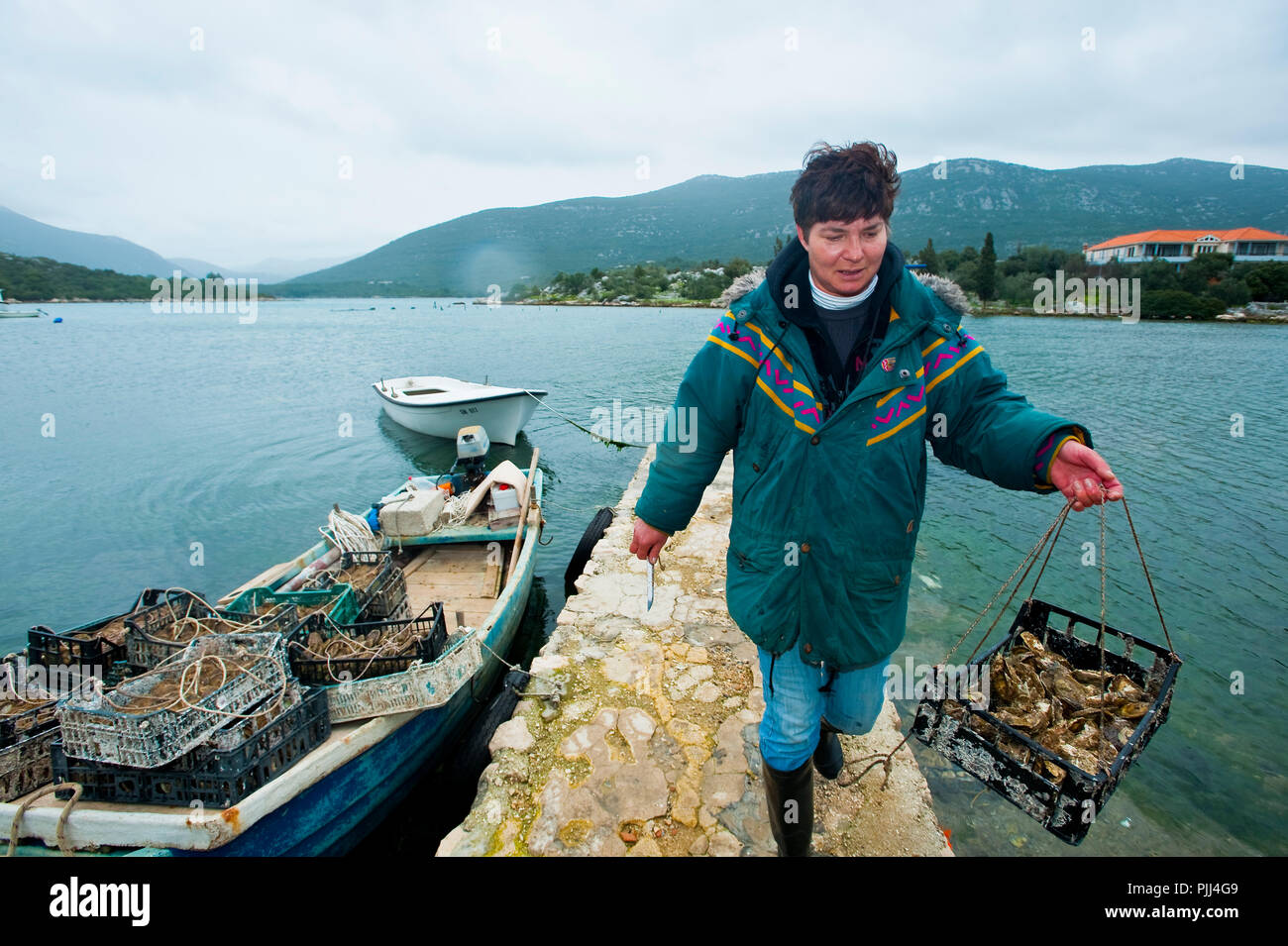 Europe, Croatia, Dubrovnik Neretva shire, Peljesac Peninsula, Ston