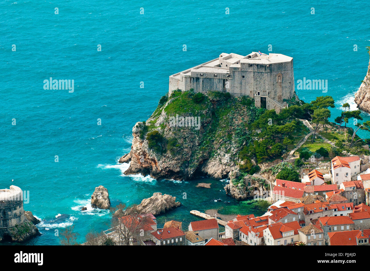 Europe, Croatia, Dubrovnik Neretva shire, Dalmatian coast, Dubrovnik
