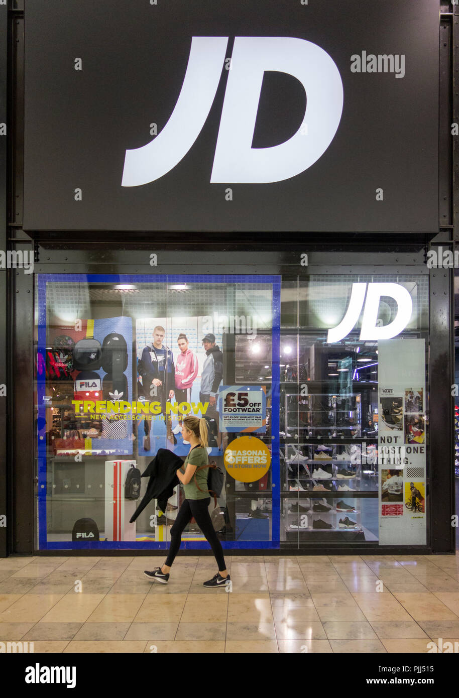JD Sports, Southside Shopping Centre, London, SW18, UK Stock Photo - Alamy