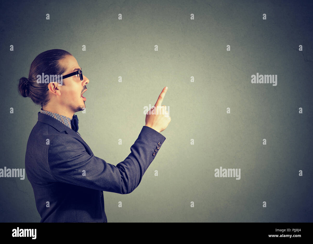 Man having epiphany hi-res stock photography and images - Alamy