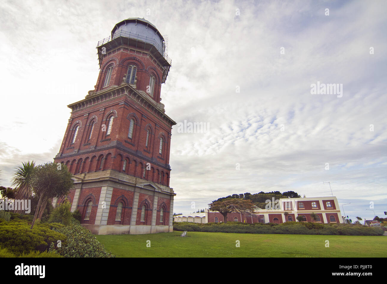 Invercargill Water Tower city landmark and heritage architecture, New Zealand South Island Stock Photo