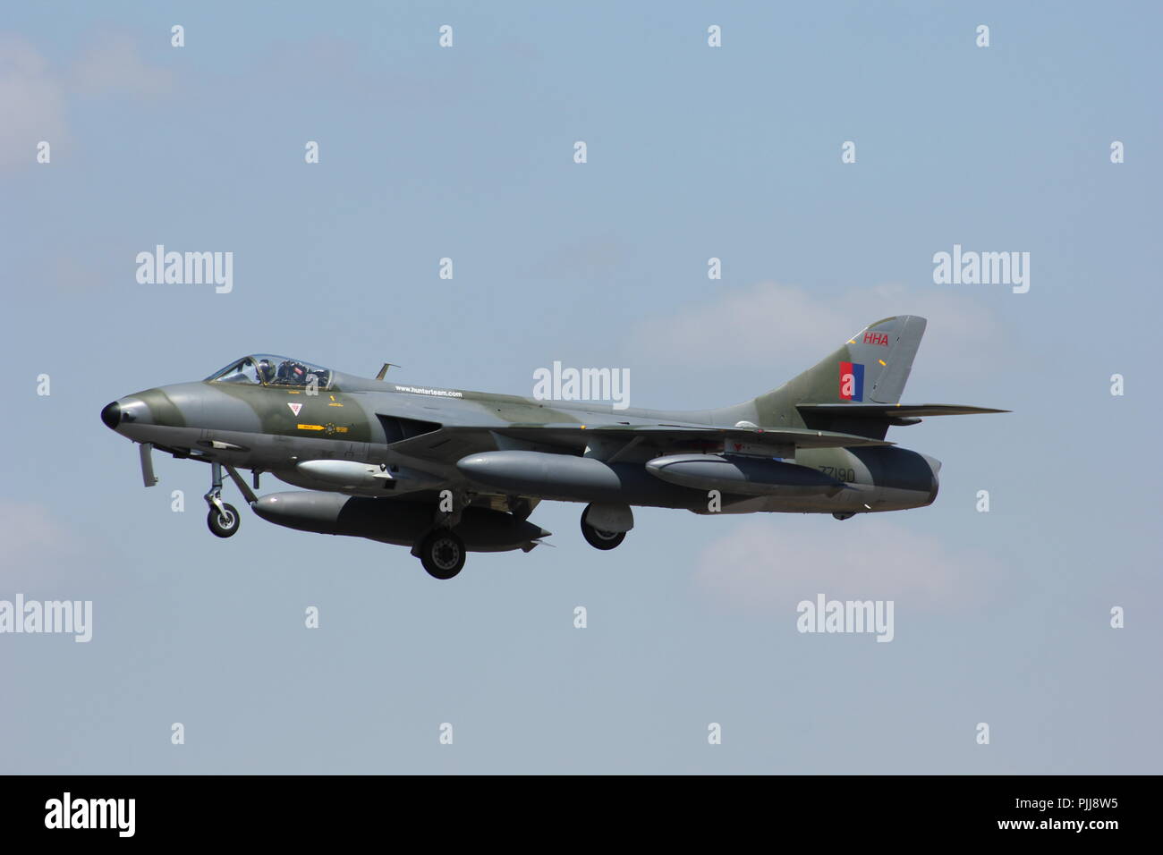 Vintage hunter jet hi-res stock photography and images - Alamy