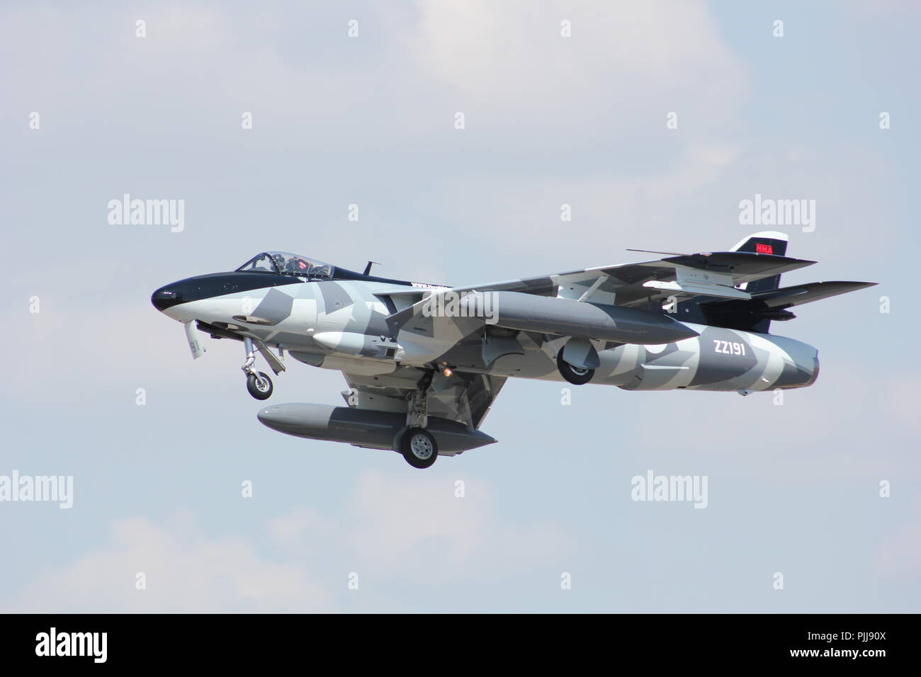 Hawker Hunter Stock Photo