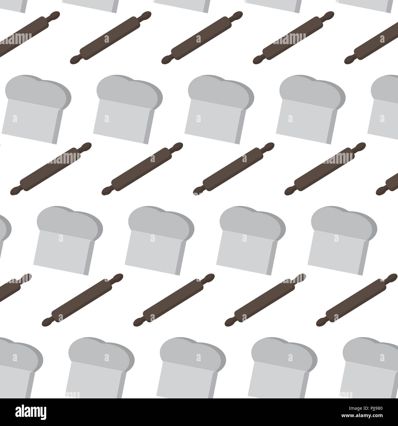 rolling pin and chef hat background Stock Vector Image & Art - Alamy