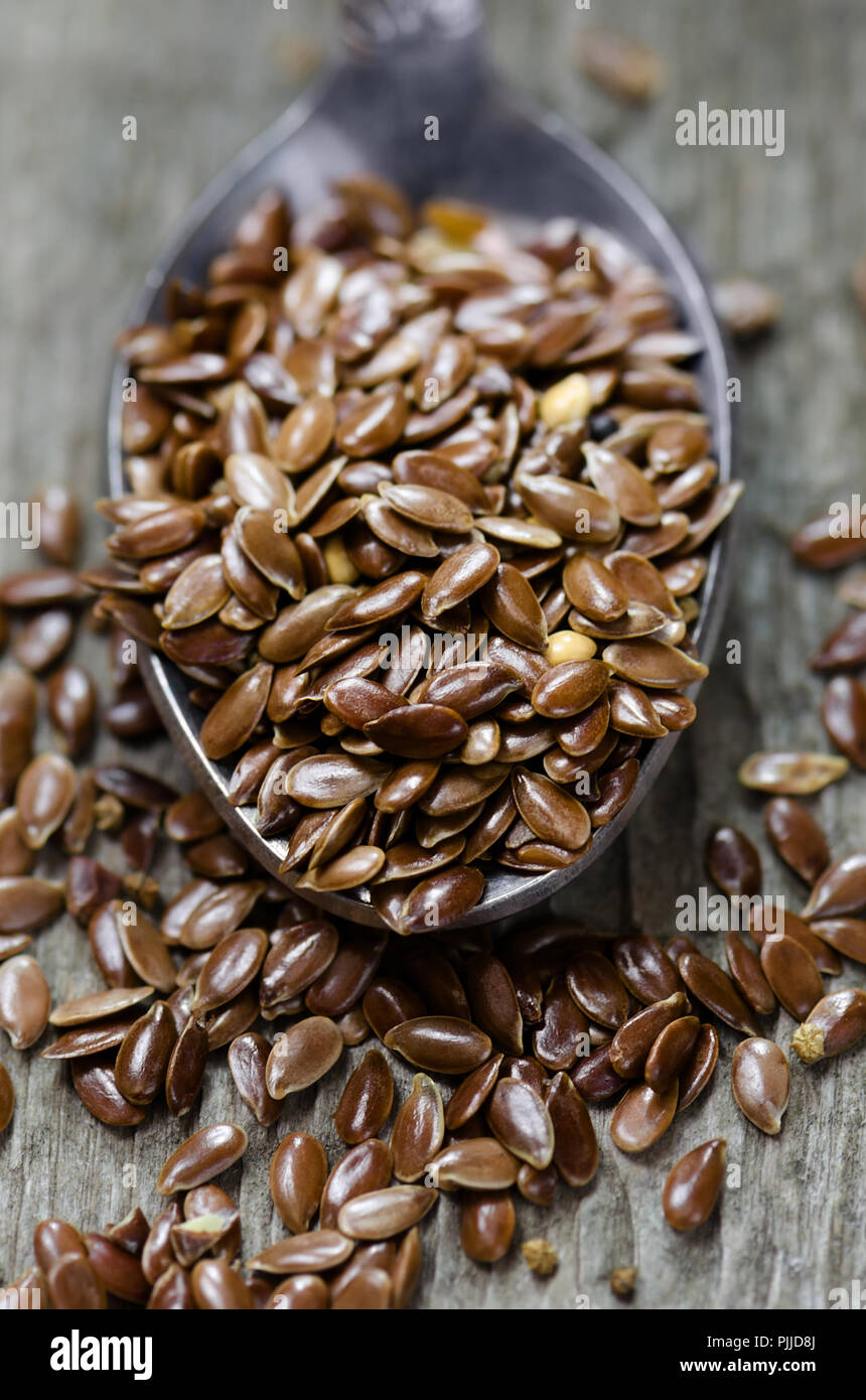 Flax Seeds Coffee Grinder Flax Seed Stock Photo 1401174023