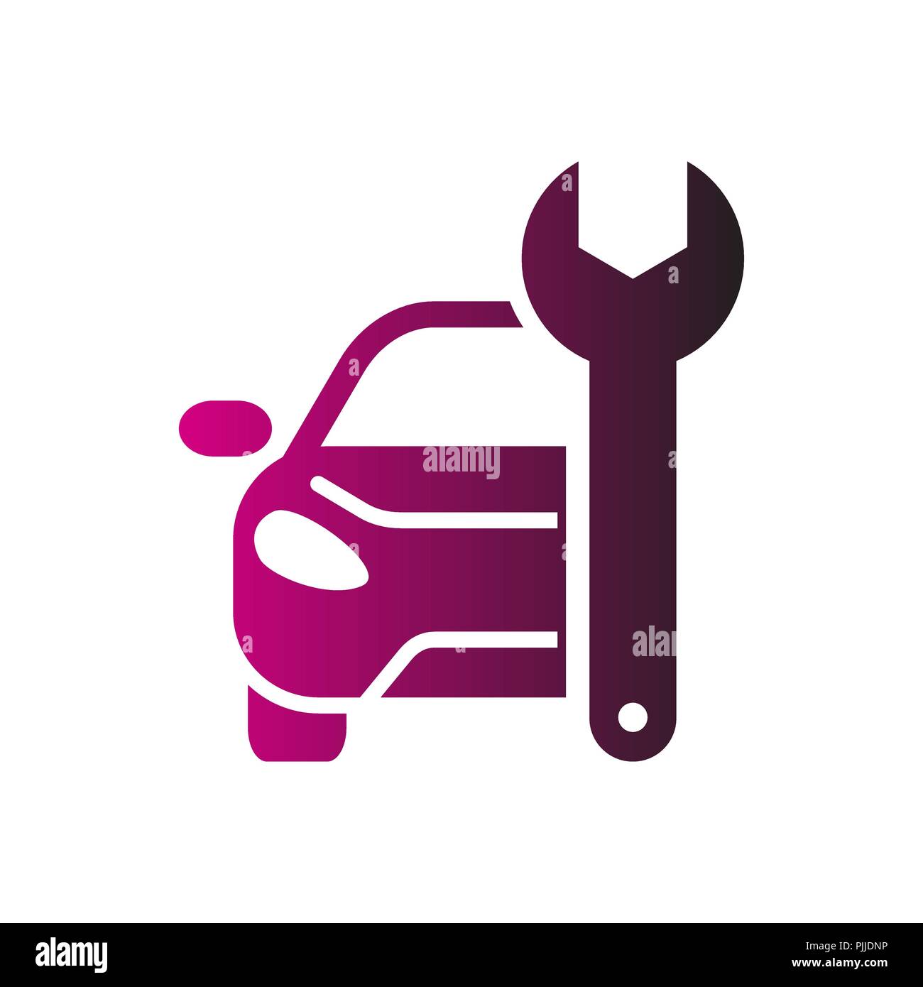 Car Repairing Logo Vector. Automotive and Transportation Logo template Stock Vector