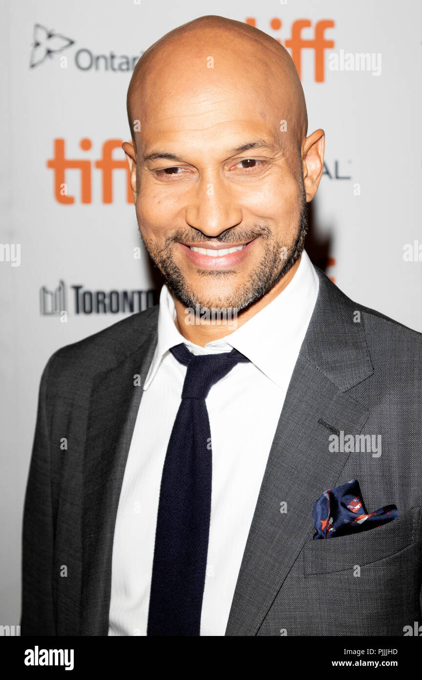 KeeganMichael Key attending the premiere of 'The Predator' during the