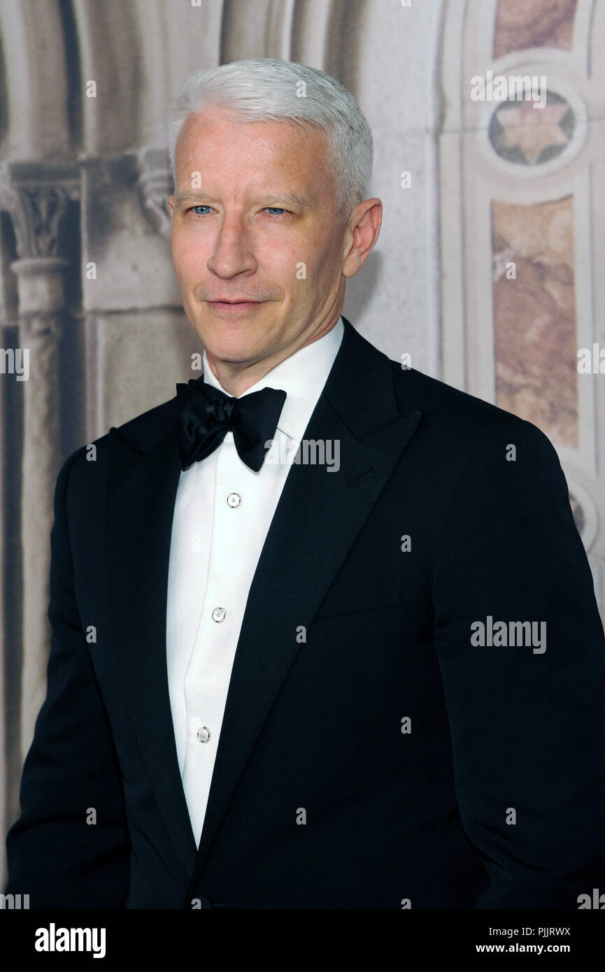 New York, NY, USA. 7th Sep, 2018. Anderson Cooper at the Ralph Lauren 50th  Anniversary event at at Bethesda Terrace, Central  New York City on  September 7, 2018. Credit: John Palmer/Media
