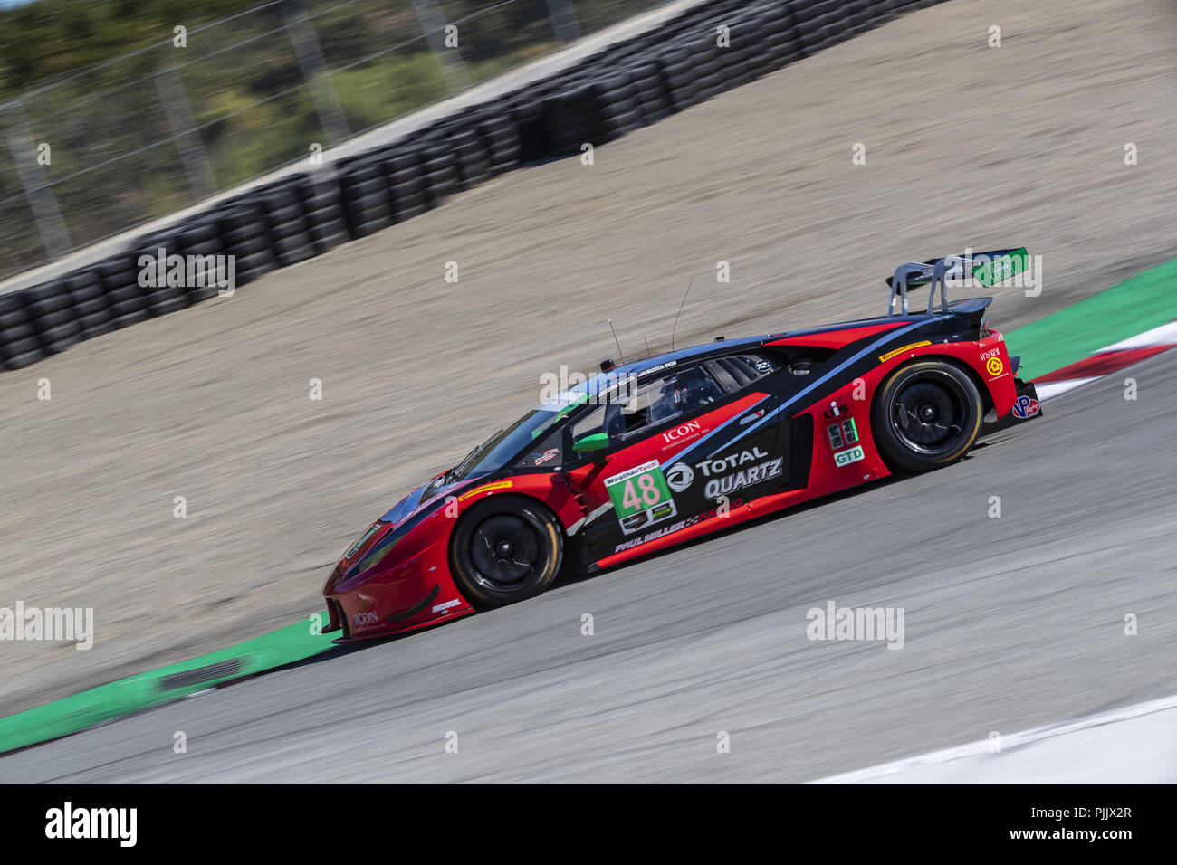 Salinas, California, USA. 7th Sep, 2018. The Paul Miller Racing TOTAL