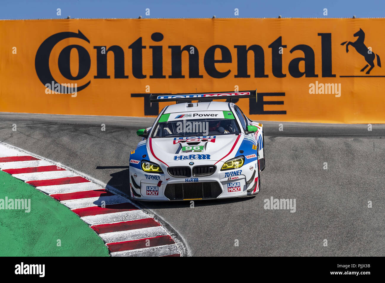 Salinas, California, USA. 7th Sep, 2018. The Turner Motorsport BMW M6