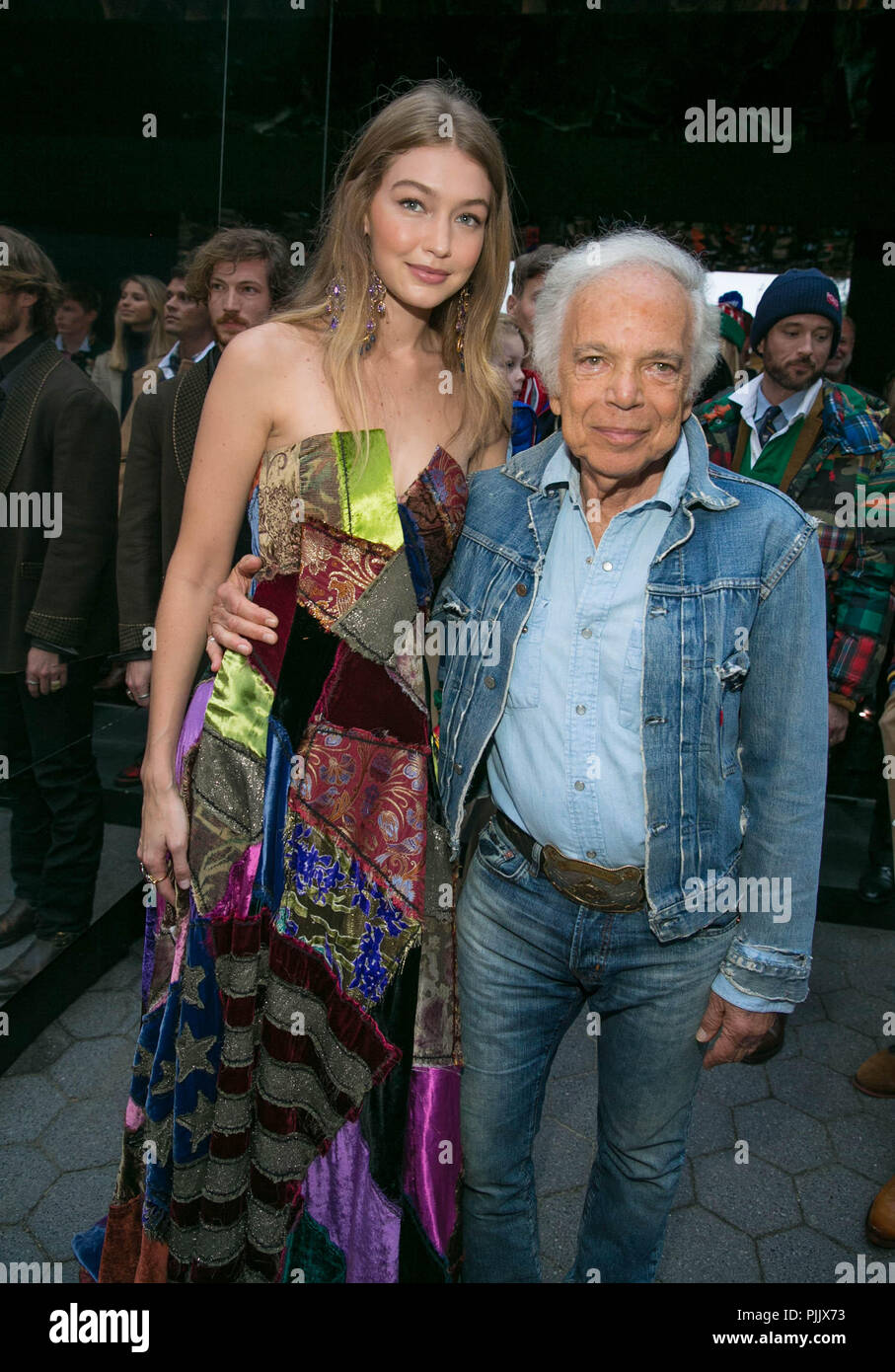 Ralph Lauren Celebrates his 50th Anniversary with a Fashion Show in Central  Park New York City. Supermodel Gigi Hadid happens to be a special Guest.  Exclusive runway and backstage images are captured