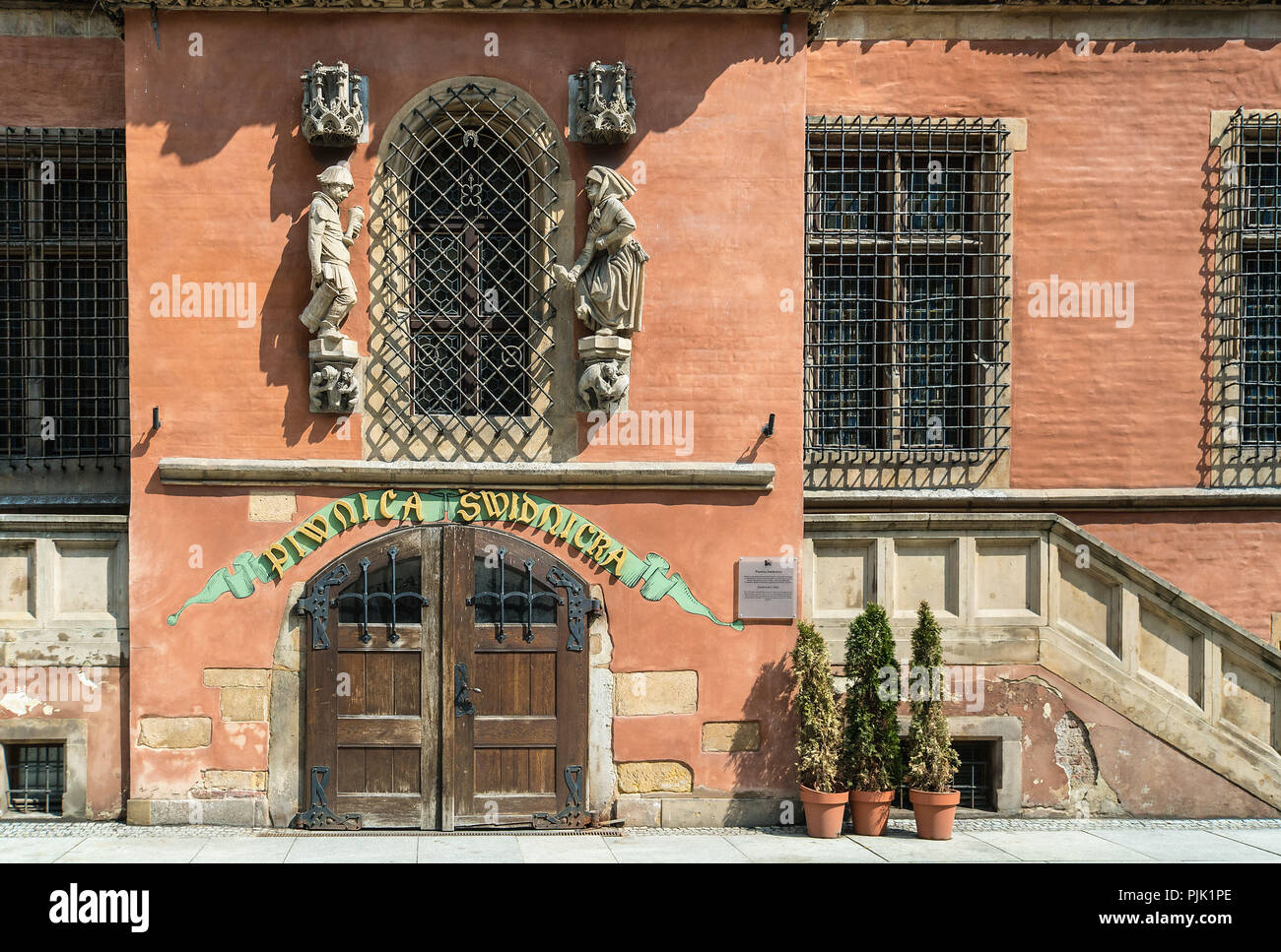 Poland, Wroclaw, old town Hall, Schweidnitz cellar, the oldest