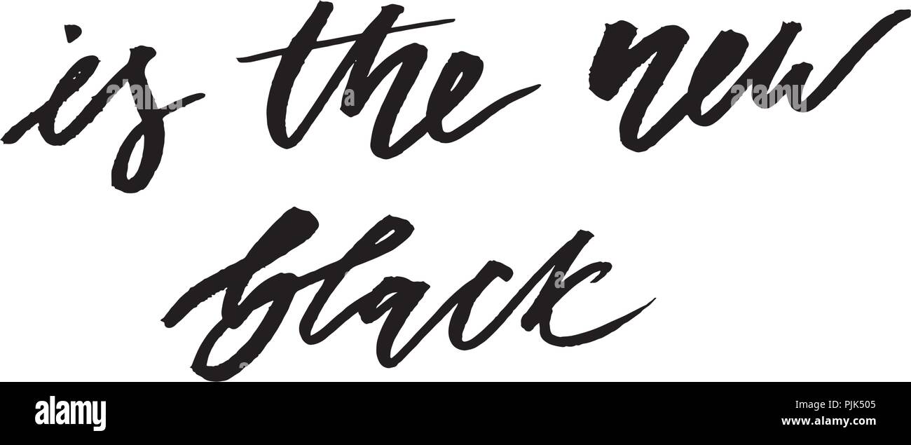slogan new black phrase graphic vector Print Fashion lettering Stock ...