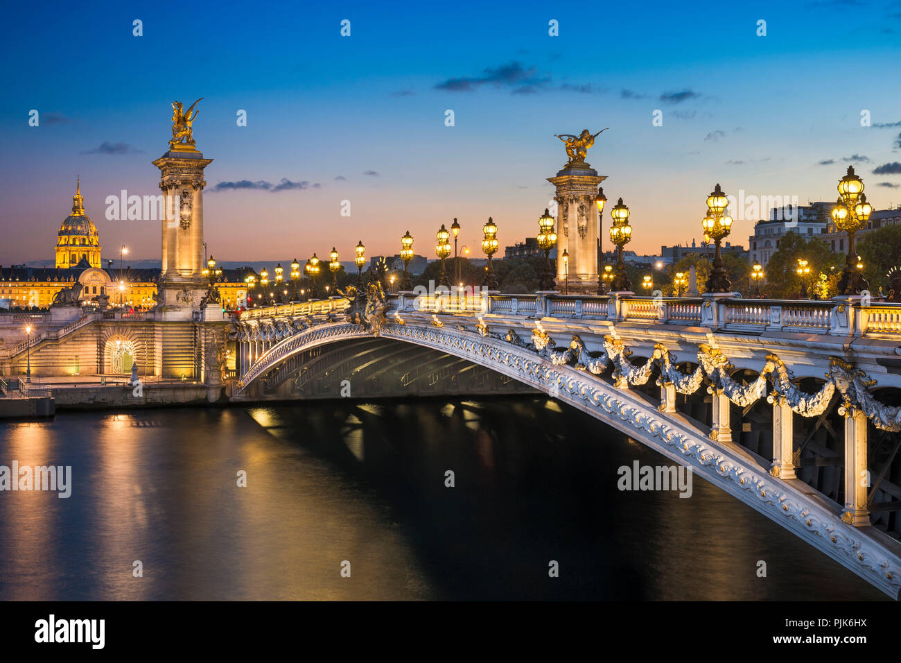 France Paris Alexandre Bridge Hi res Stock Photography And Images Alamy