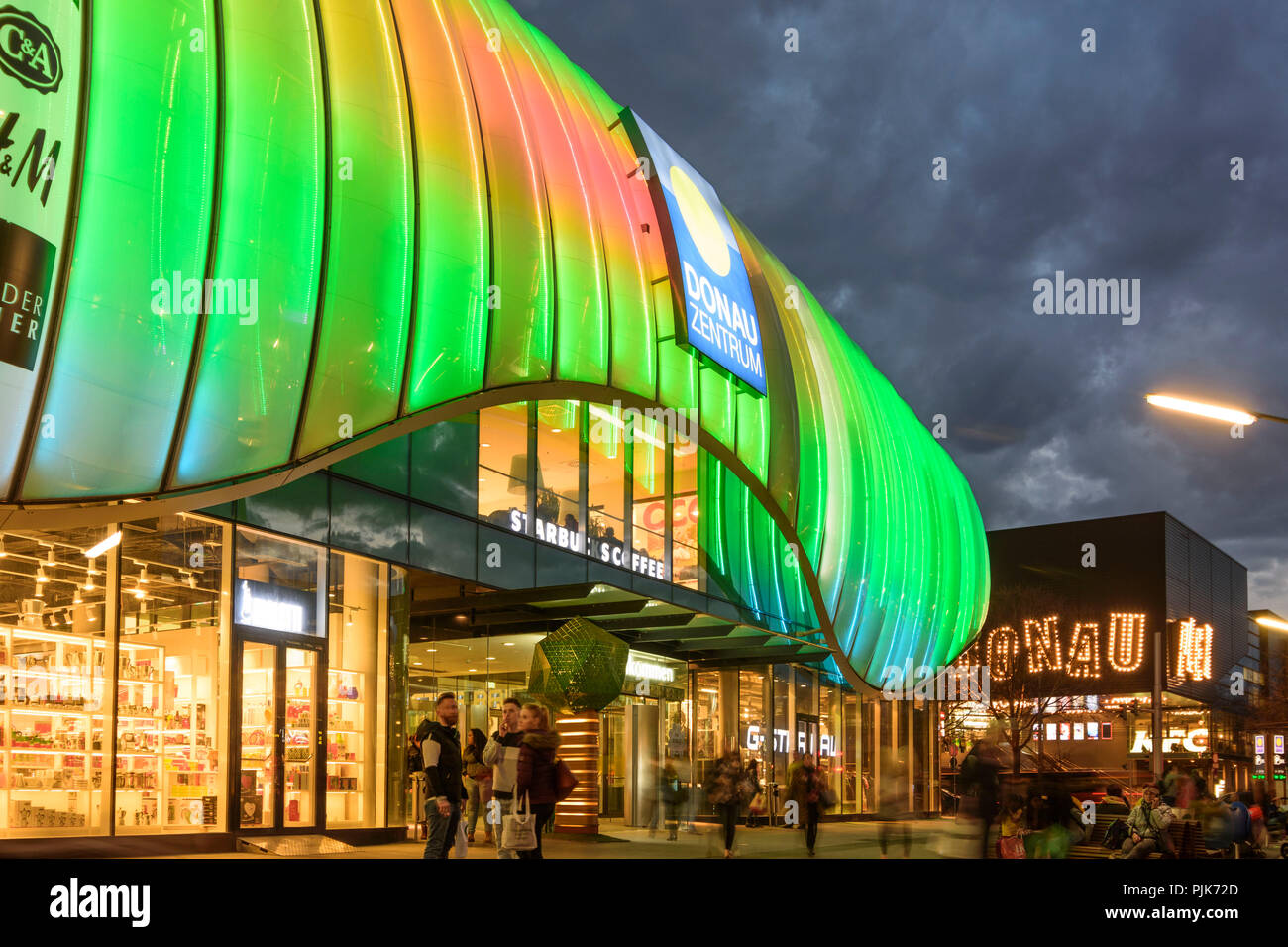 Wien, Vienna, shopping center mall 'Donauzentrum' in Austria, Wien, 22