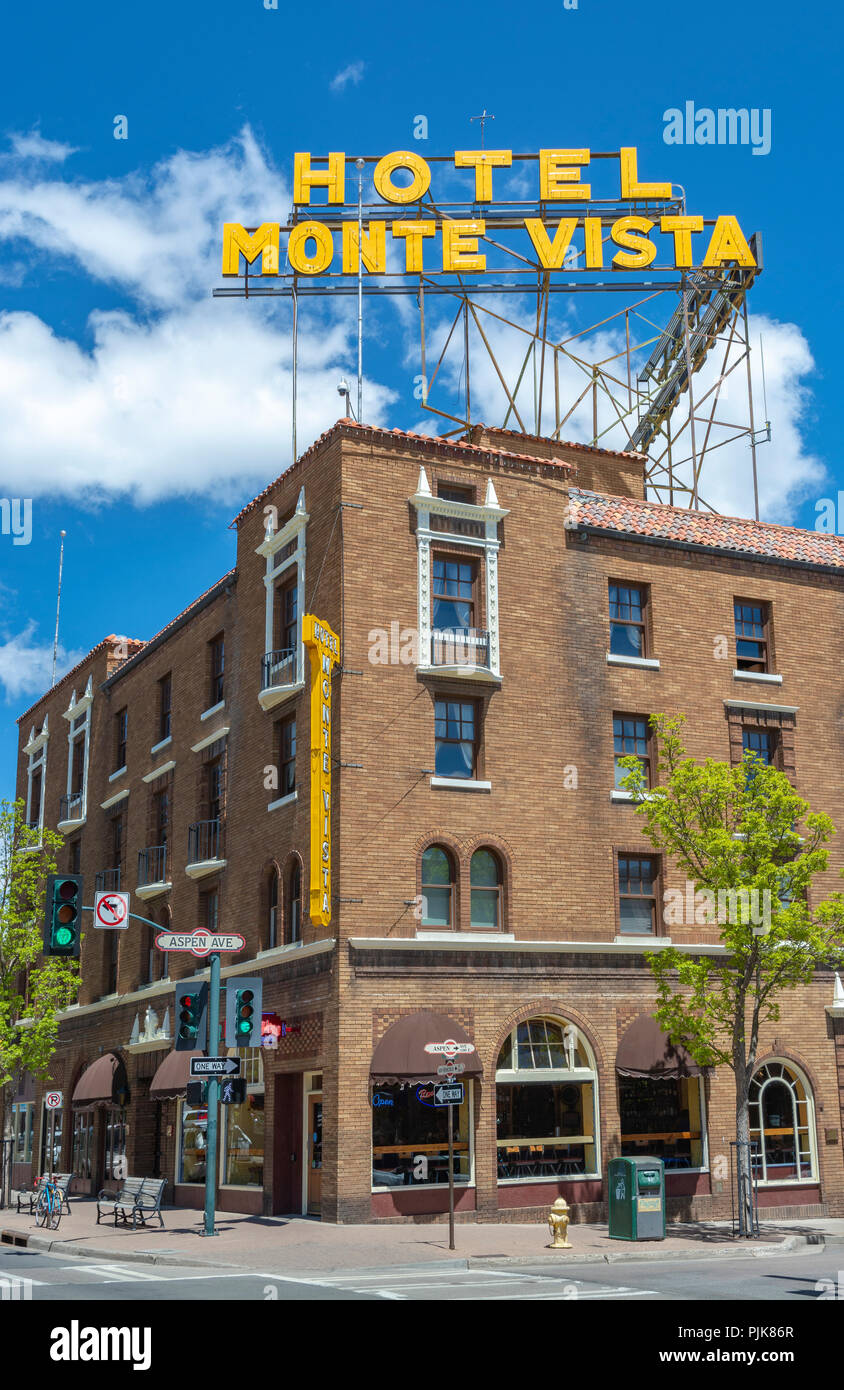 Arizona, Flagstaff, Hotel Monte Vista, opened 1927 Stock Photo Alamy