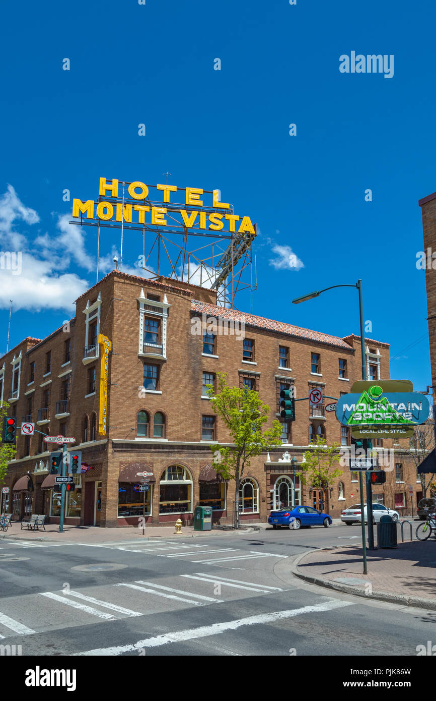 Arizona, Flagstaff, Hotel Monte Vista, opened 1927 Stock Photo Alamy