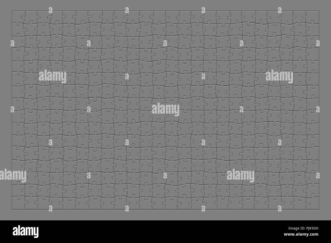 neutral grey puzzle to overlay on your own image Stock Photo - Alamy