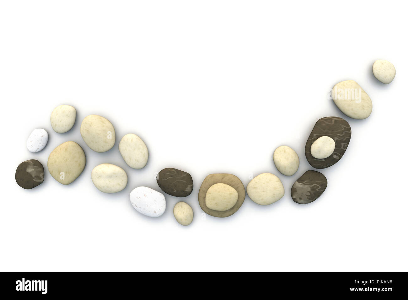 An image of a nice stones wave Stock Photo