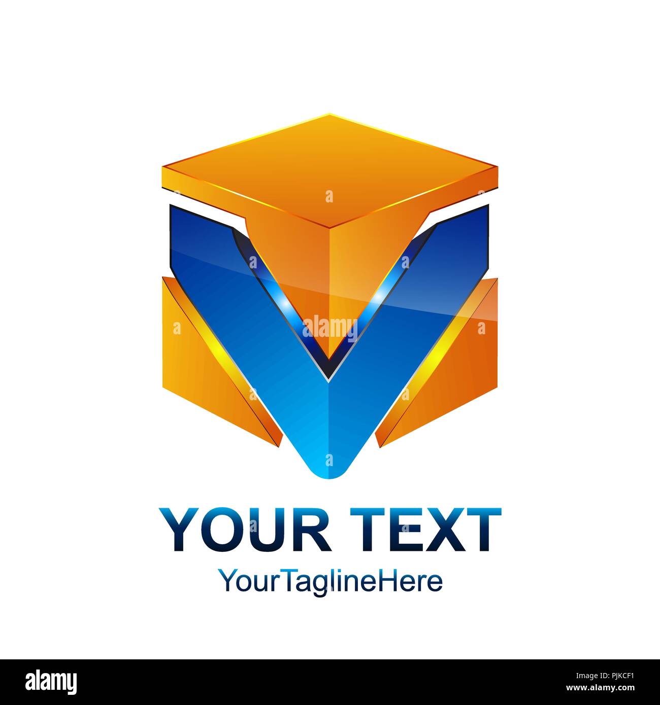 Initial Letter V Logo Template Colored Orang Blue Cube Box Design For Business And Company Identity Stock Vector Image Art Alamy Initial Letter V Logo Template Colored Orang Blue Cube Box Design For Business And Company Identity Stock Vector Image Art Alamy