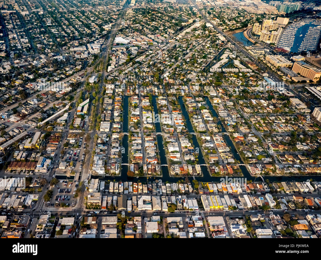 Canals in Venice, Linnie Canal Parc, Canal Houses, Marina del Rey, Los