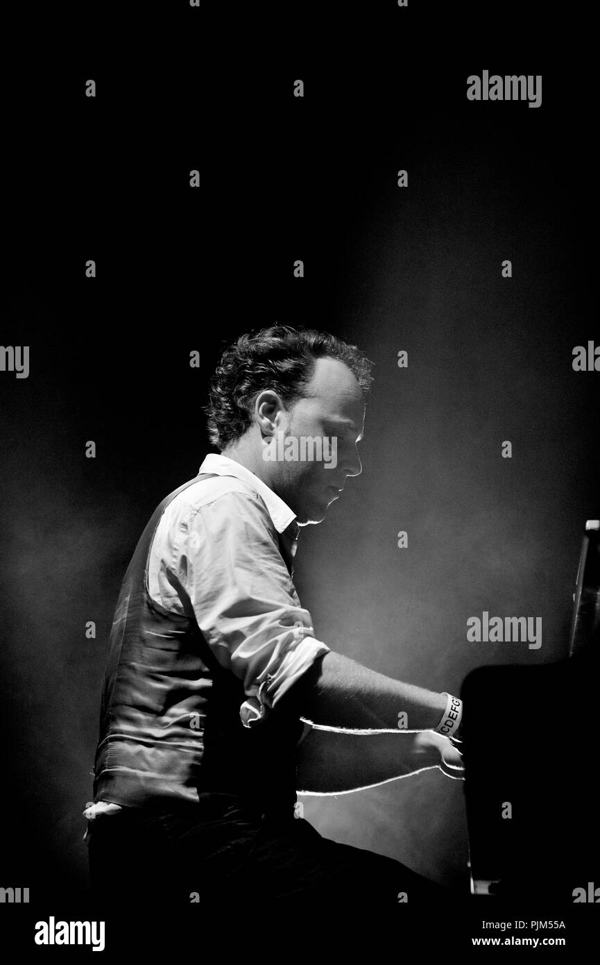 Puerto Rican musician Gabriel Rios in concert at the Casablanca ...