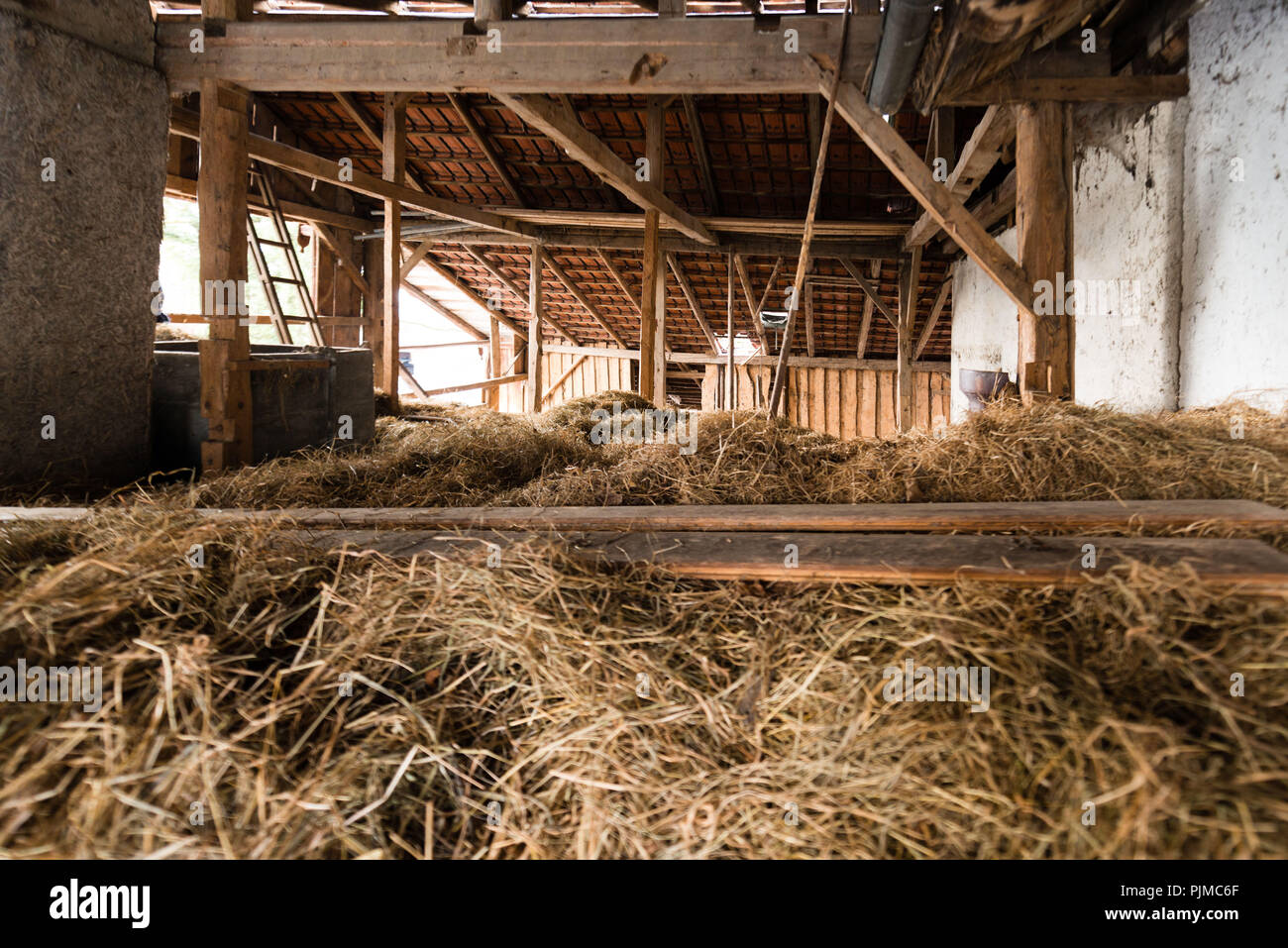 Old Hay Barn Stock Photo Alamy