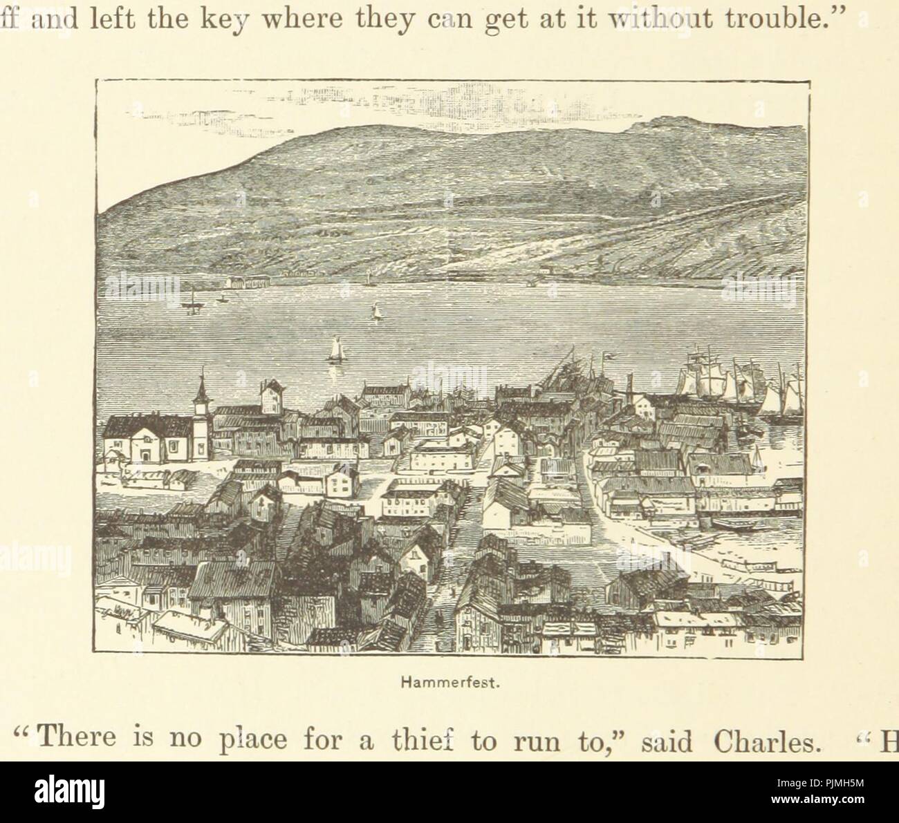 Image  from page 72 of 'The Viking Bodleys; an excursion into Norway and Denmark . With illustrations' . Stock Photo
