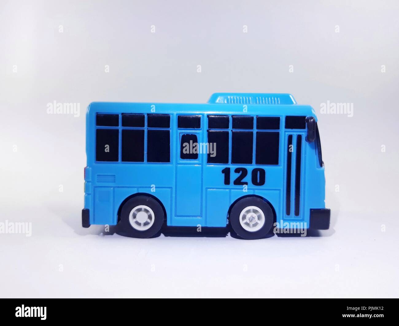 blue bus toy