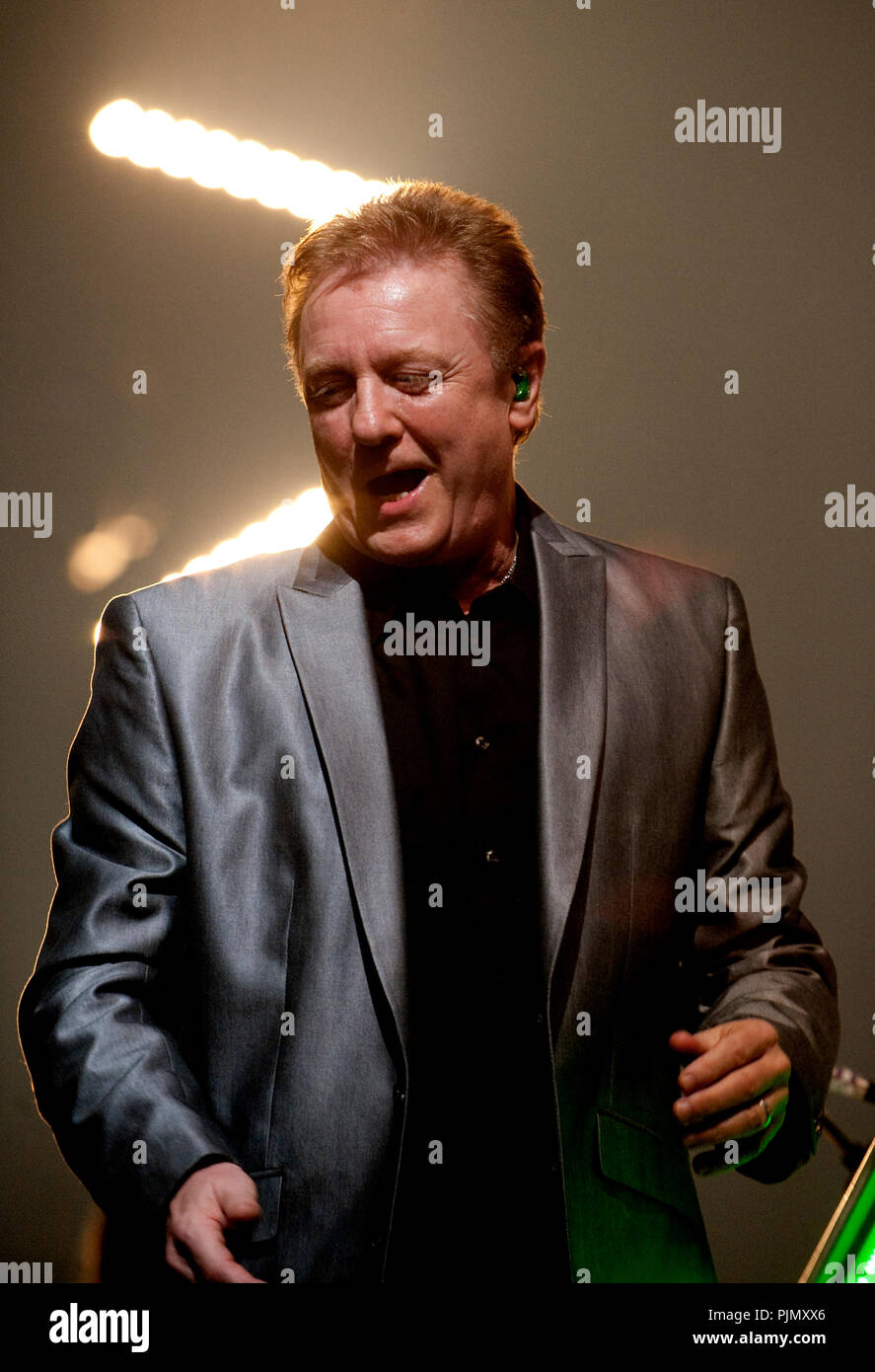 John Miles performing at the 25th edition of the Night Of The Proms in Antwerp (Belgium, 23/10/2009) Stock Photo