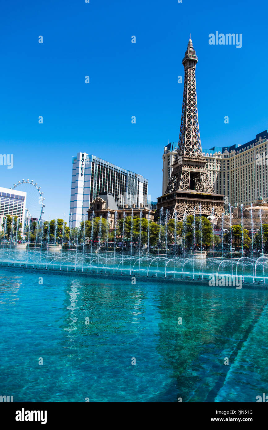 Las Vegas, NV/USA 09032018 The Strip Stock Photo Alamy