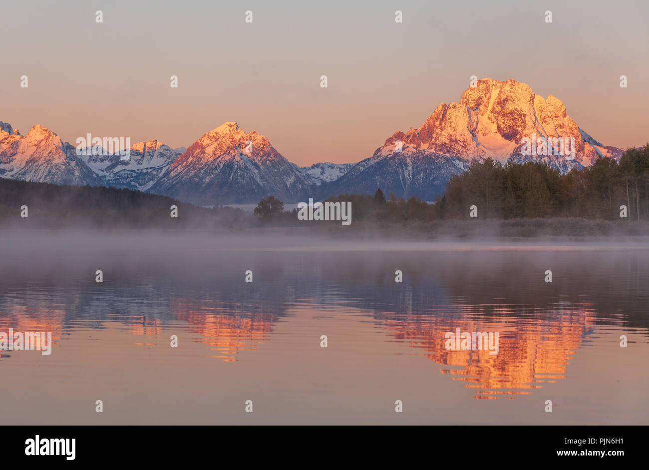 Scenic Autumn Landscape in the Tetons Stock Photo - Alamy