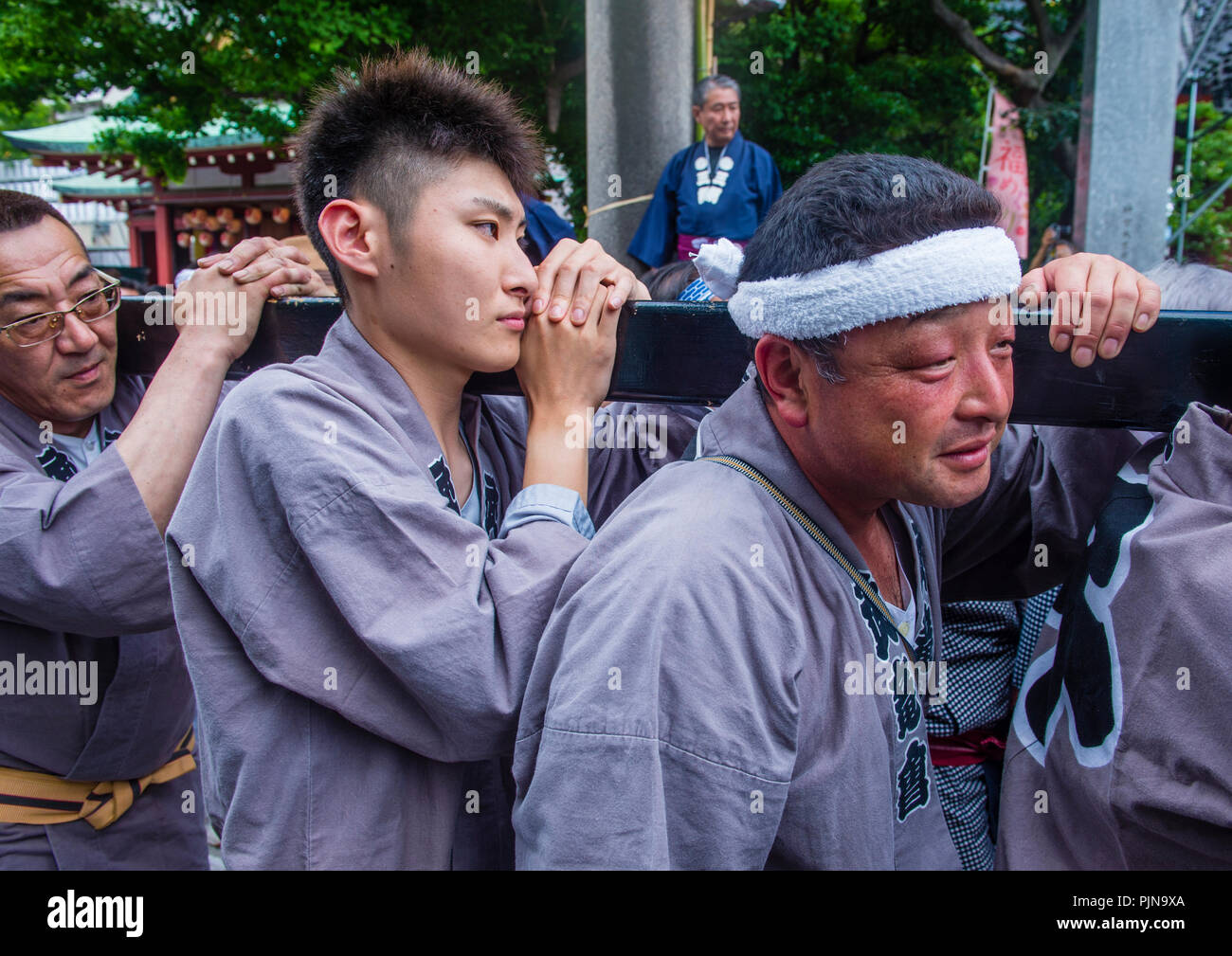 Participants in the Kanda Matsuri in Tokyo, Japan Stock Photo Alamy