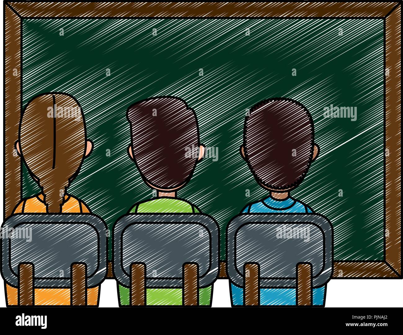 His former students Stock Vector Images - Alamy