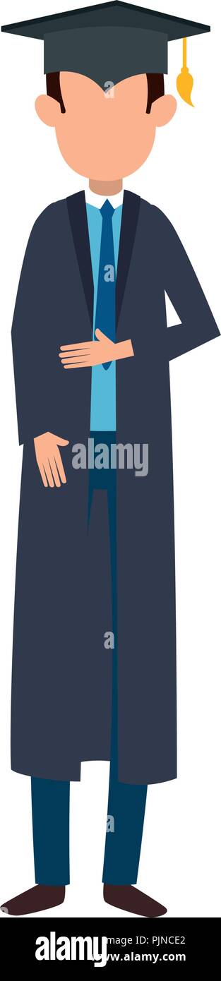 student graduated avatar character Stock Vector Image & Art - Alamy
