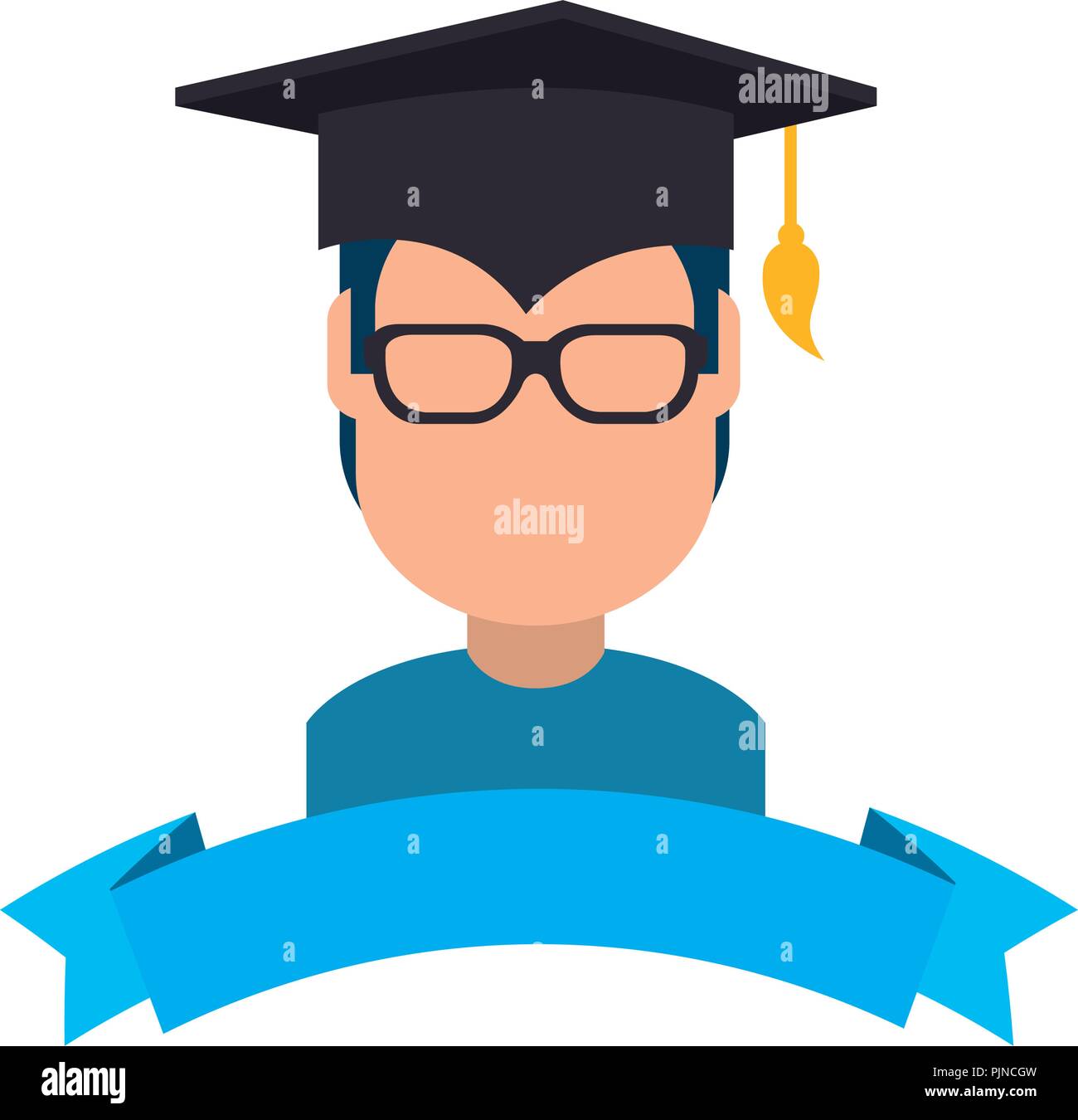 student graduated avatar character Stock Vector Image & Art - Alamy
