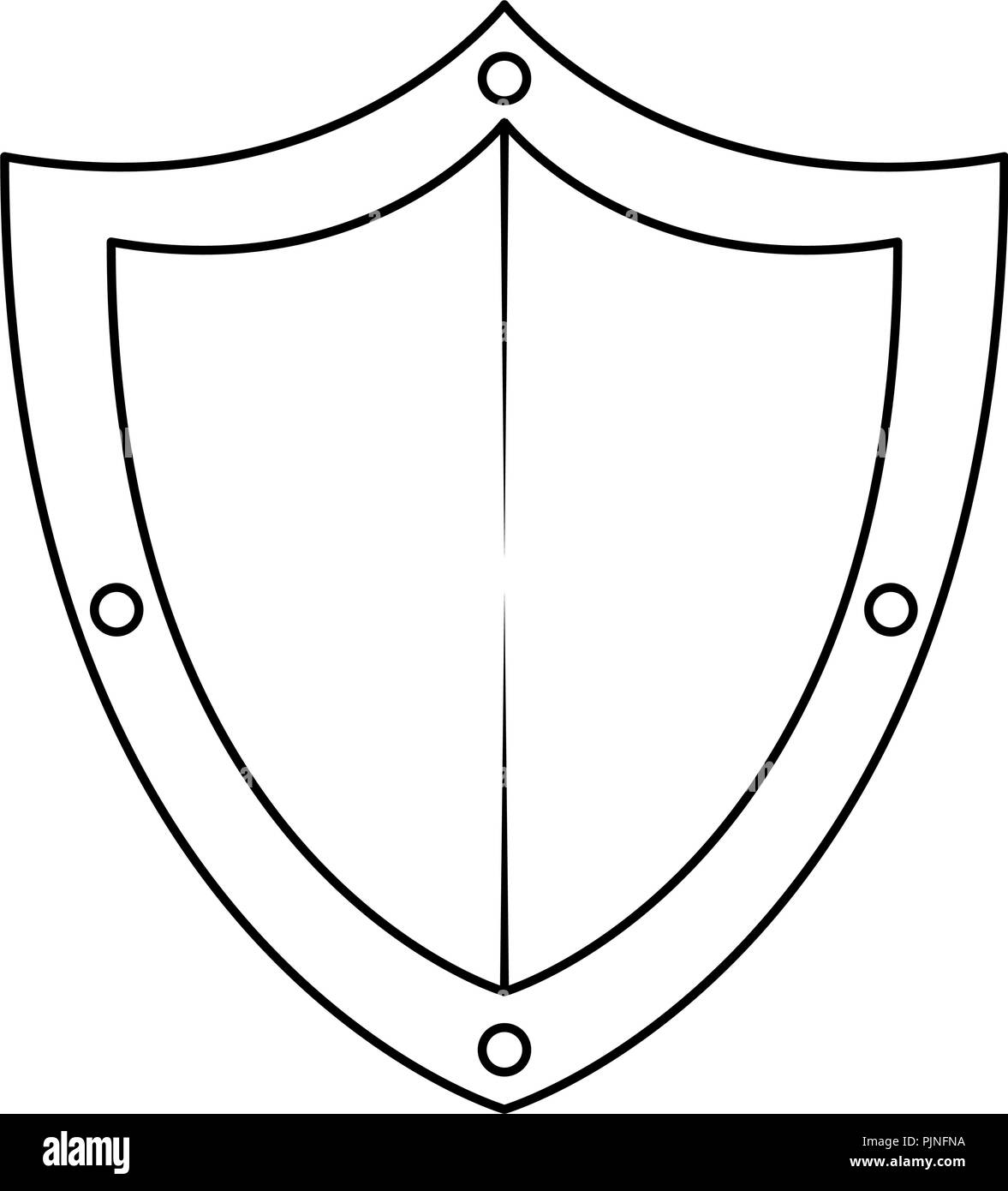 shield guard security icon Stock Vector Image & Art Alamy